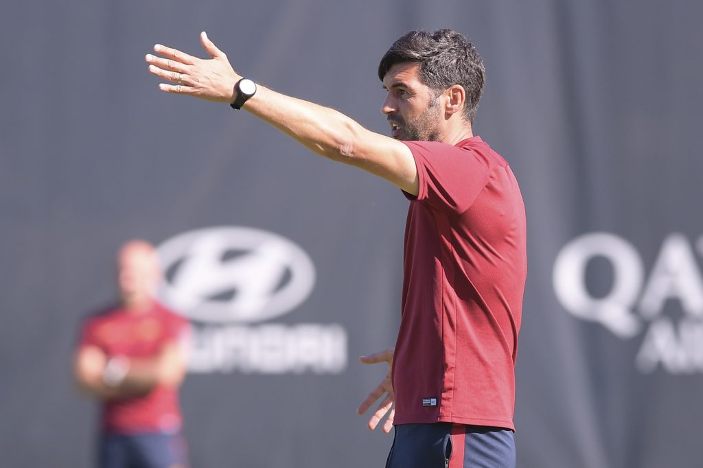 Fonseca AS Roma, allenamento mattutino a TrigoriaAS Roma, allenamento mattutino a Trigoria