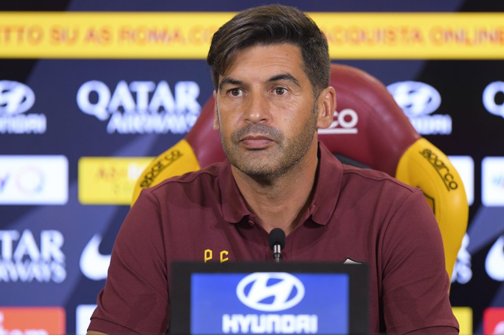 AS Roma, la conferenza stampa di Paulo Fonseca