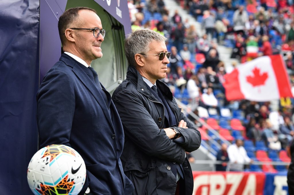 saputo fenucci Bologna vs Roma - Serie A TIM 2019/2020