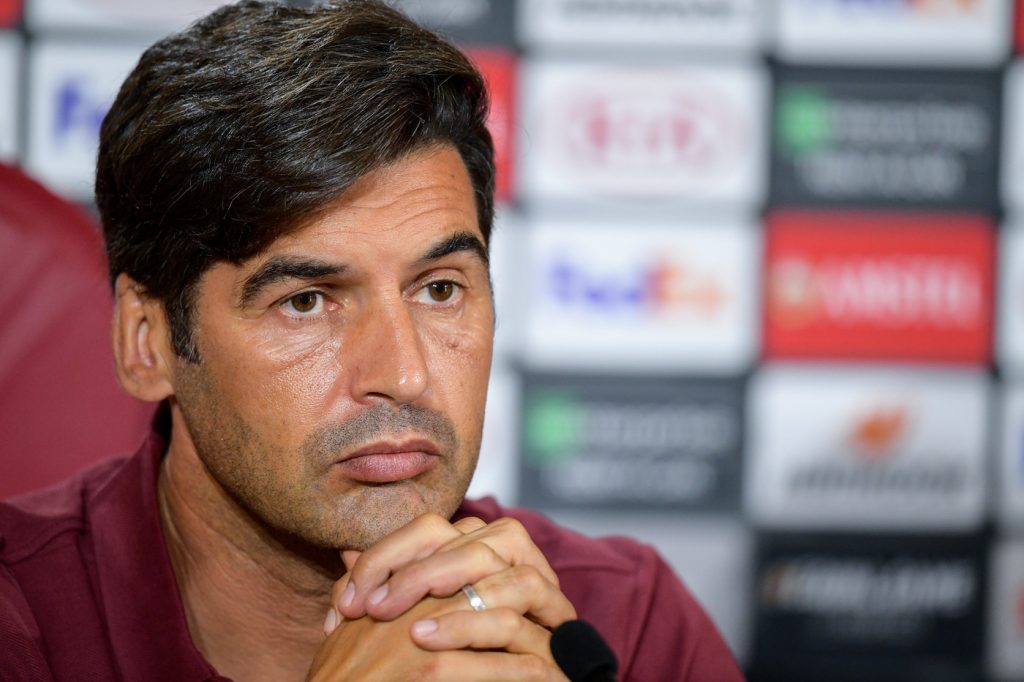 Fonseca AS Roma, conferenza stampa di presentazione del match di Europa League Roma-Istanbul Basaksehir