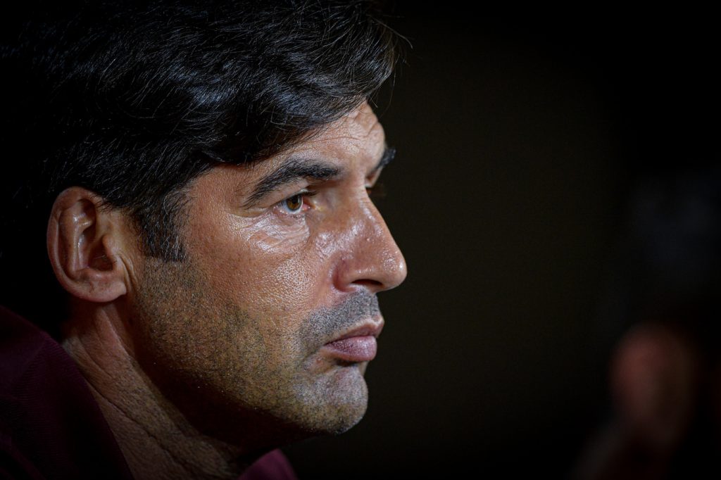 Fonseca AS Roma, conferenza stampa di presentazione del match di Europa League Roma-Istanbul Basaksehir