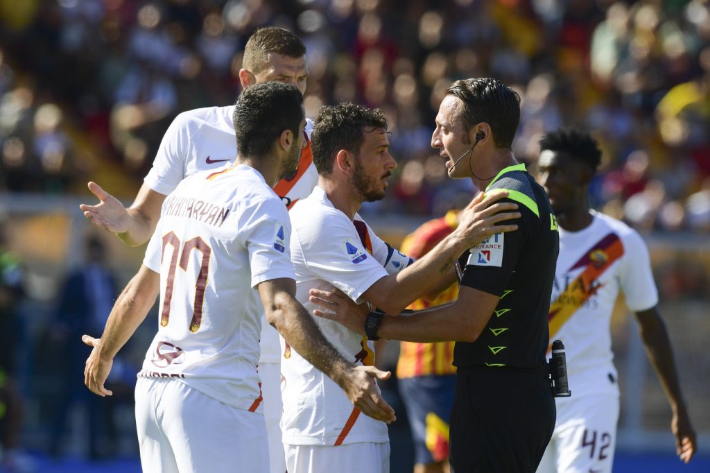 abisso florenzi Lecce vs Roma - Serie A TIM 2019/2020