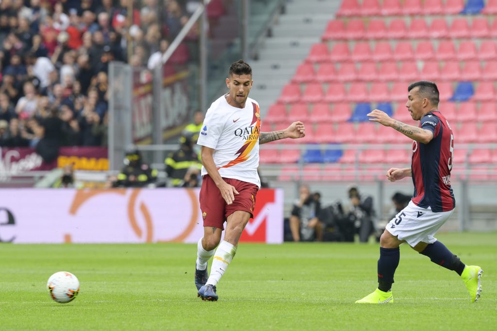 pellegrini medel Bologna vs Roma - Serie A TIM 2019/2020