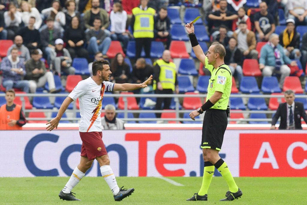 florenzi pairetto Bologna vs Roma - Serie A TIM 2019/2020
