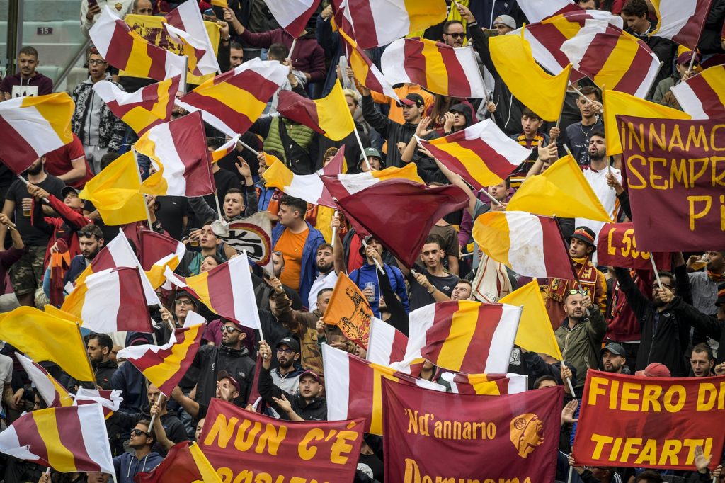 curva sud tifosi Bologna vs Roma - Serie A TIM 2019/2020