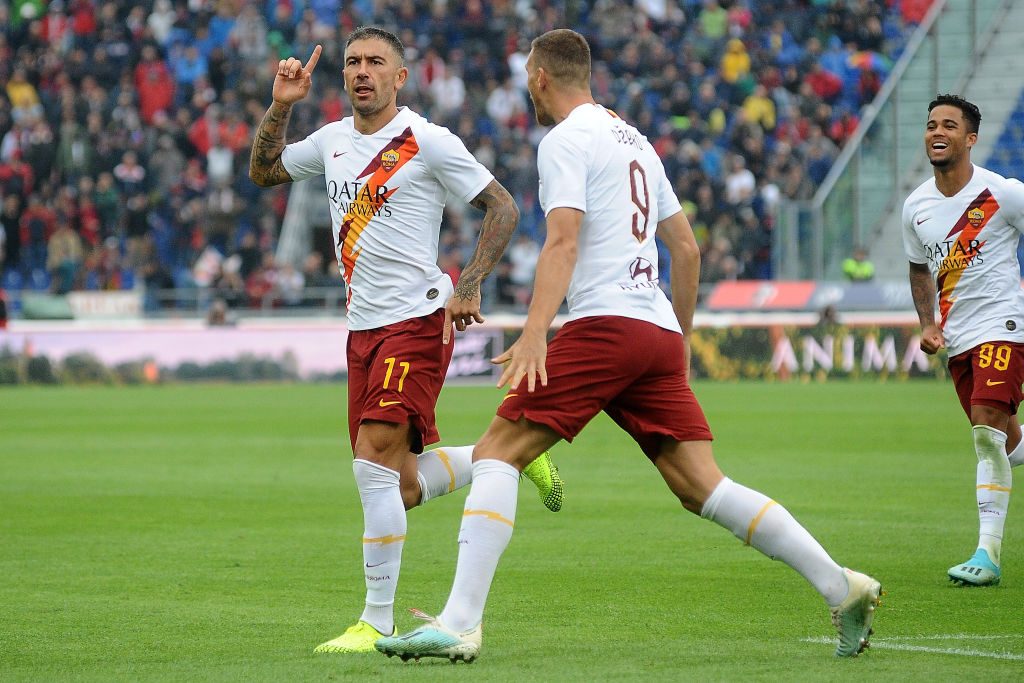 Bologna FC v AS Roma - Serie A kolarov dzeko