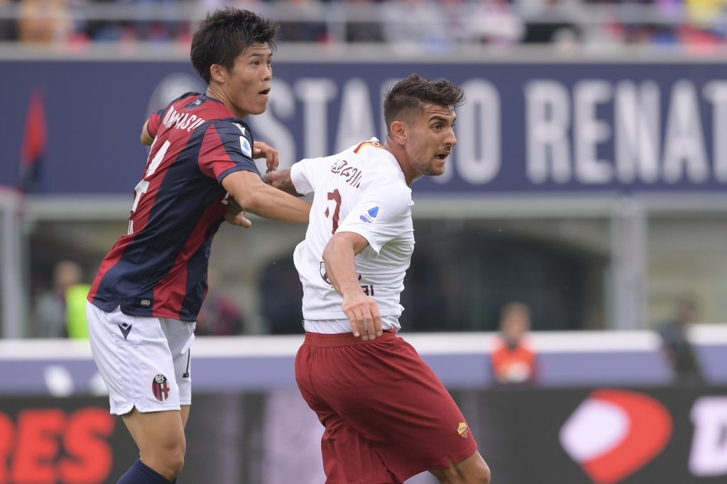 pellegrini tomiyasu Bologna vs Roma - Serie A TIM 2019/2020