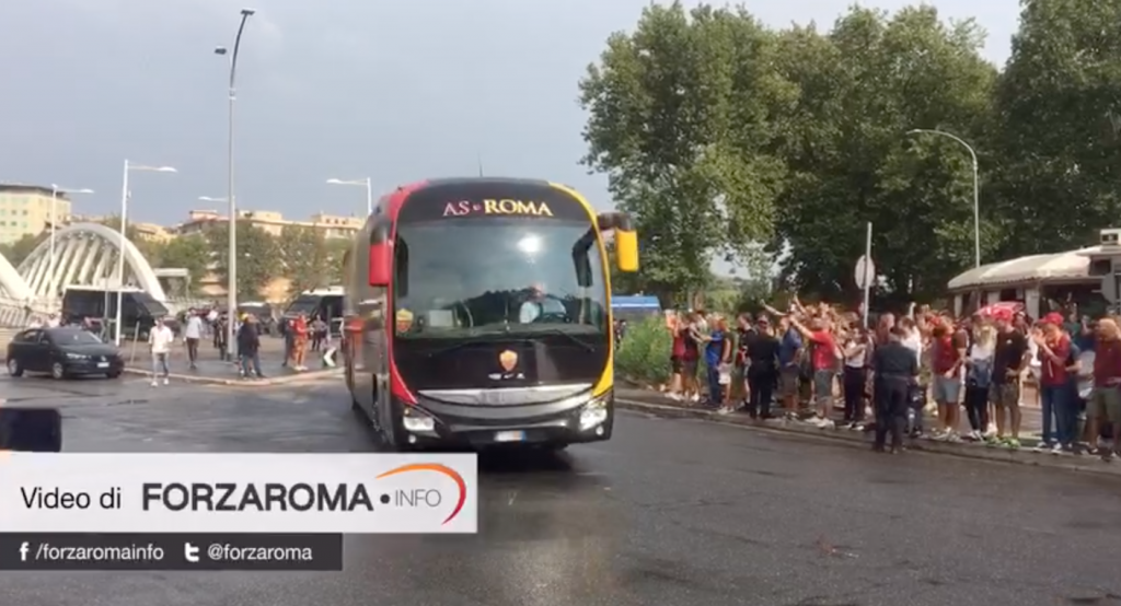 pullman roma lazio derby