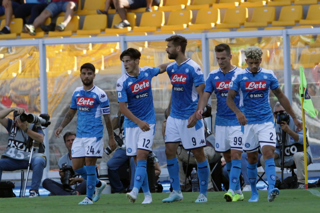 Napoli Lecce Serie a Llorente