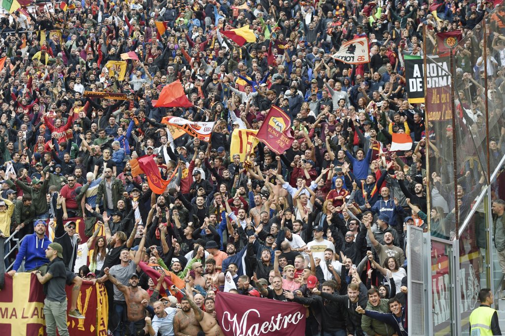tifosi curva sud Bologna vs Roma - Serie A TIM 2019/2020