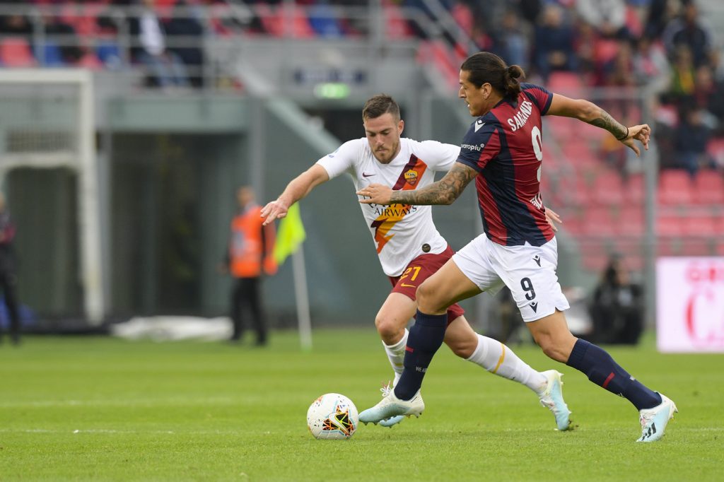 santander veretout Bologna vs Roma - Serie A TIM 2019/2020