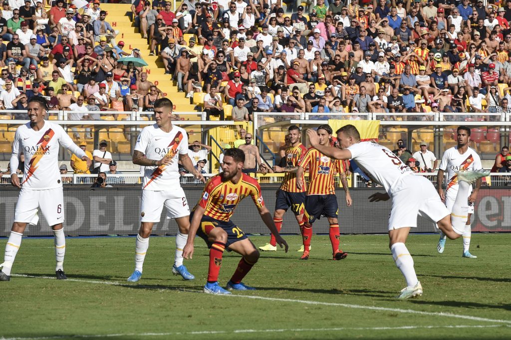dzeko Lecce vs Roma - Serie A TIM 2019/2020