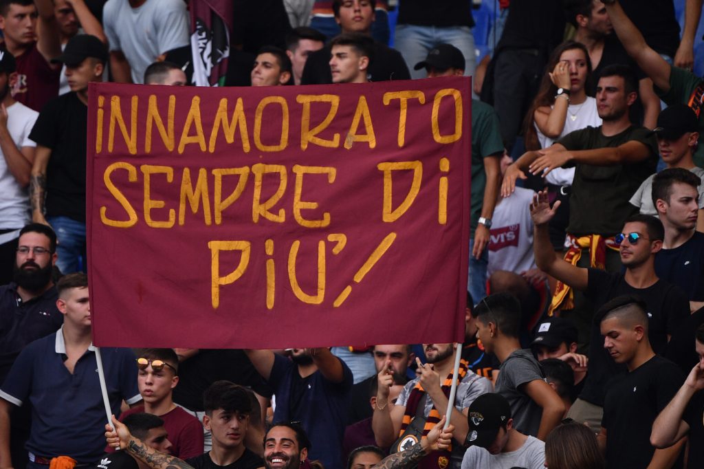 tifosi curva sud Lazio vs Roma - Serie A 2019/2020
