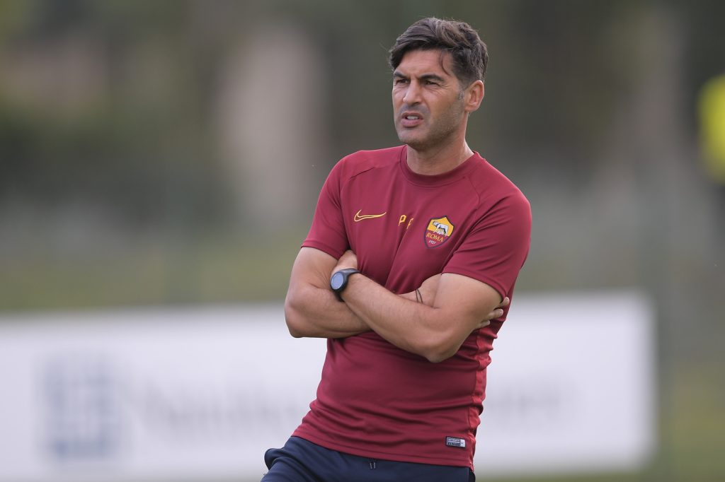 Fonseca AS Roma, allenamento mattutino a TrigoriaAS Roma, allenamento mattutino a Trigoria