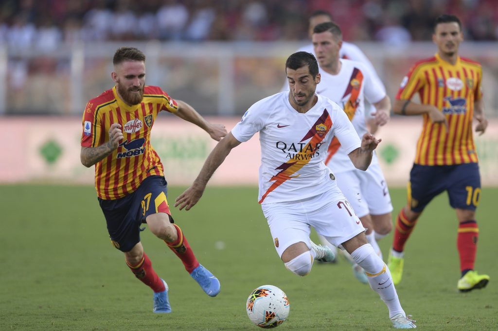 mkhitaryan Lecce vs Roma - Serie A TIM 2019/2020