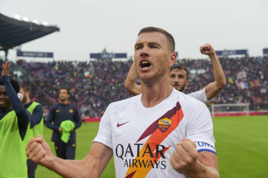 bologna-roma-9 dzeko