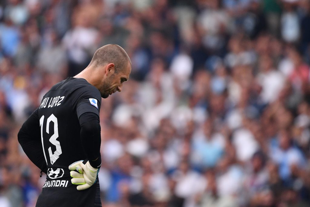 pau lopez Lazio vs Roma - Serie A 2019/2020Lazio vs Roma - Serie A 2019/2020