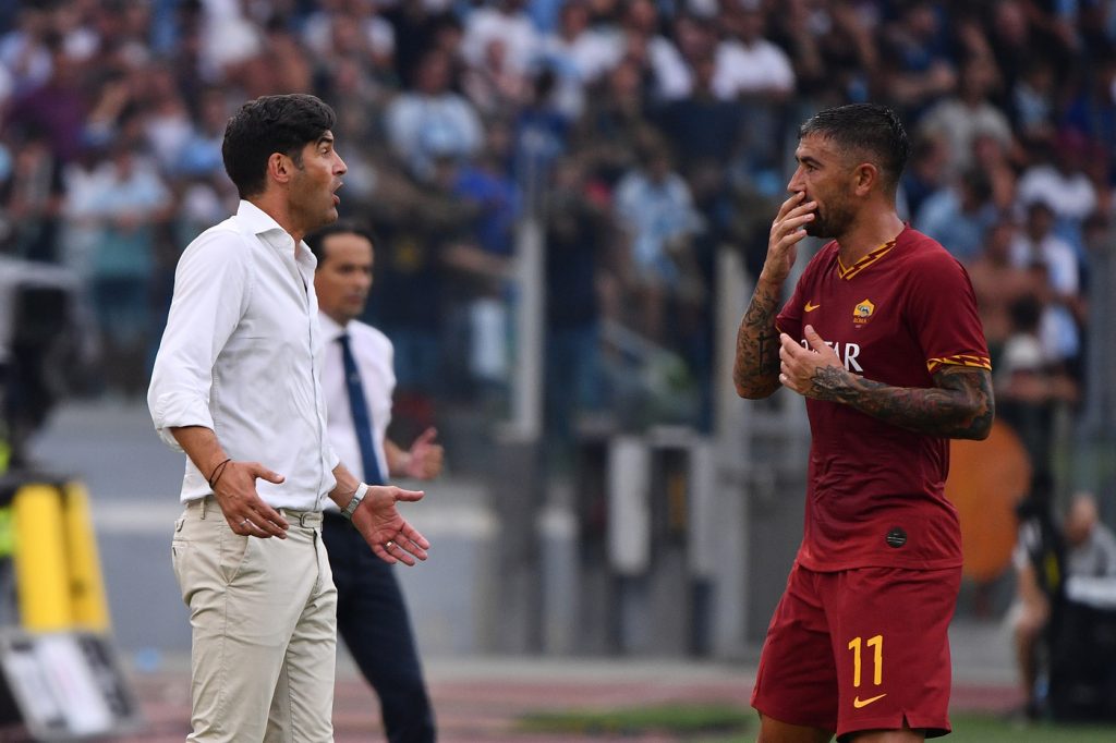 kolarov fonseca Lazio vs Roma - Serie A 2019/2020Lazio vs Roma - Serie A 2019/2020