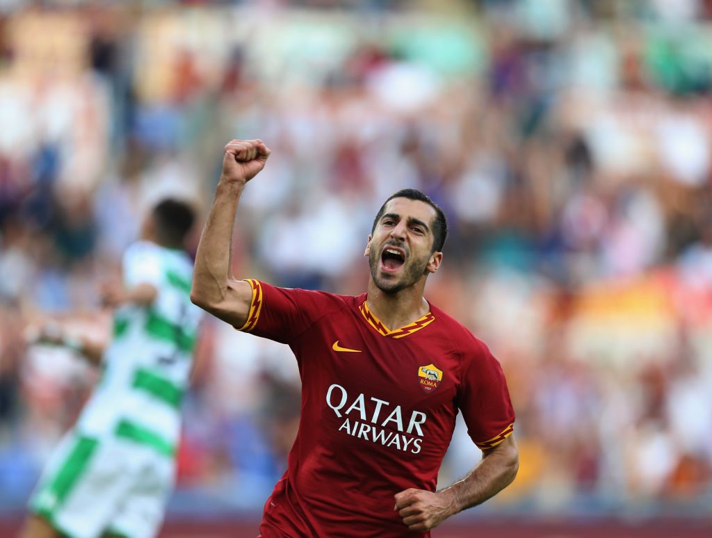 AS Roma v US Sassuolo - Serie A mkhitaryan