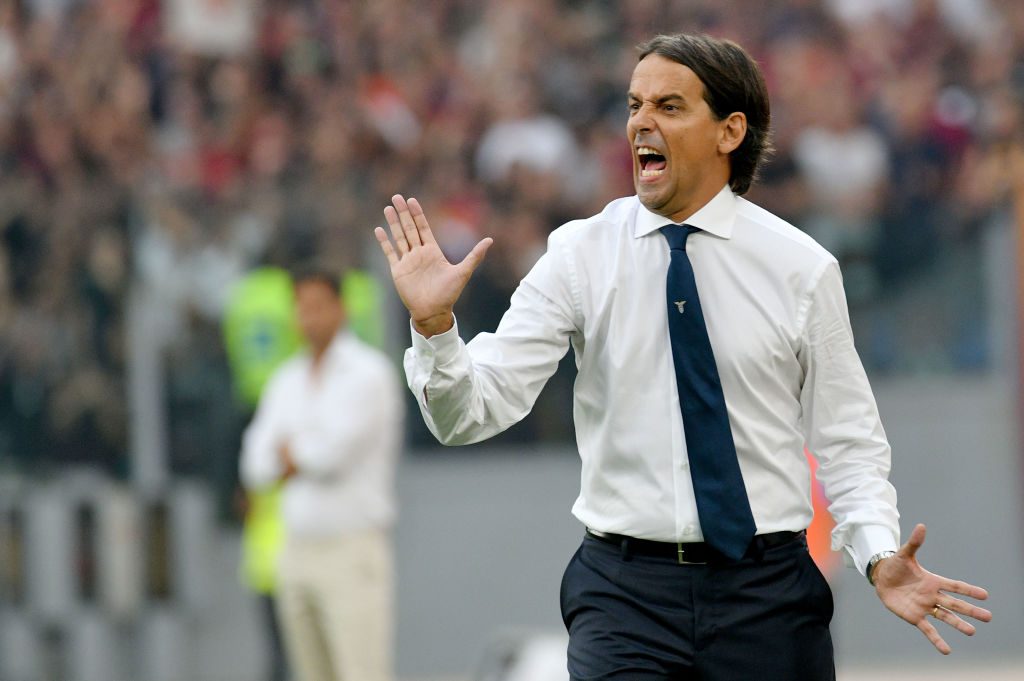 inzaghi SS Lazio v AS Roma - Serie A