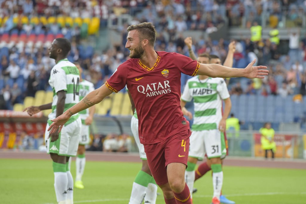 cristante Roma vs Sassuolo - Serie A TIM 2019/2020