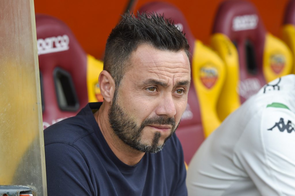 de zerbi Roma vs Sassuolo - Serie A TIM 2019/2020