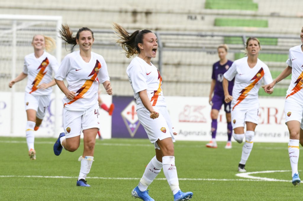 serturini Fiorentina vs Roma - Serie A femminile 2019/2020