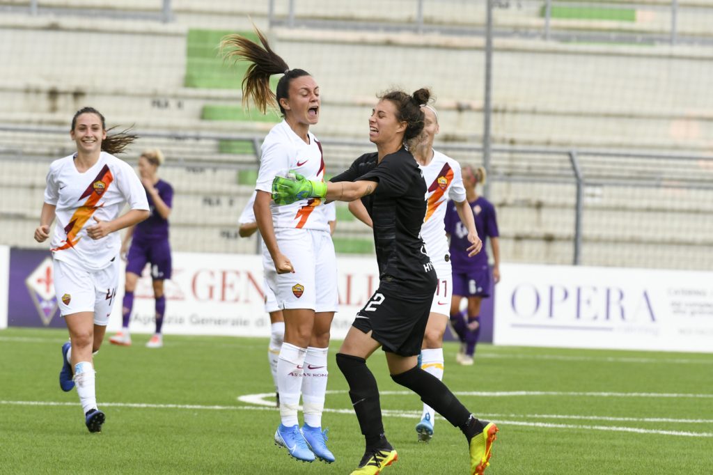 serturini Fiorentina vs Roma - Serie A femminile 2019/2020
