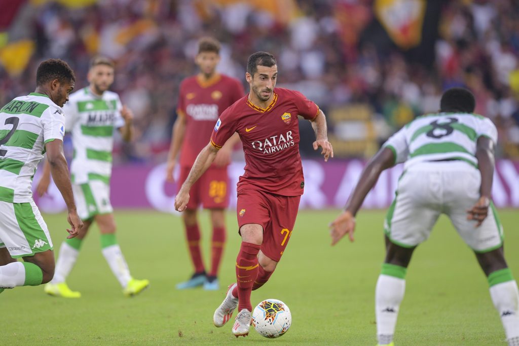 mkhitaryan Roma vs Sassuolo - Serie A TIM 2019/2020