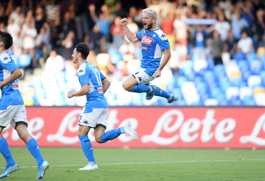 mertens SSC Napoli v UC Sampdoria - Serie A