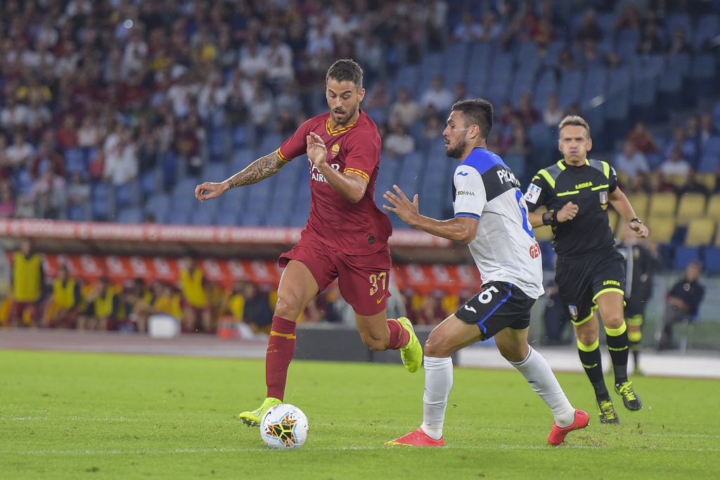 Spinazzola Palomino AS Roma vs Atalanta - Serie A TIM 2019/2020