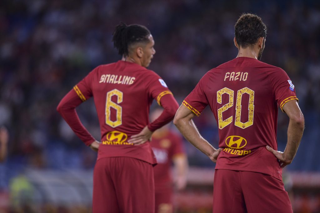 Smalling Fazio AS Roma vs Atalanta - Serie A TIM 2019/2020