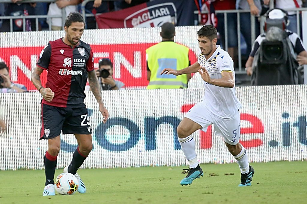 castro faraoni Cagliari Calcio v Hellas Verona - Serie A