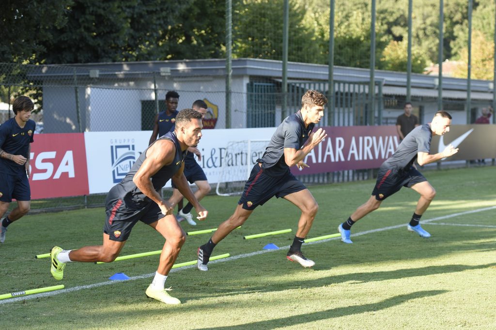 AS Roma Fazio Jesus Trigoria