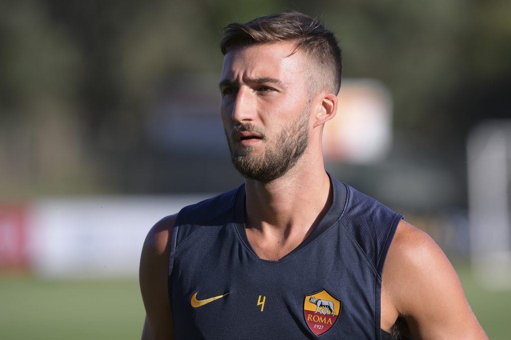 AS Roma, allenamento pomeridiano a Trigoria Cristante