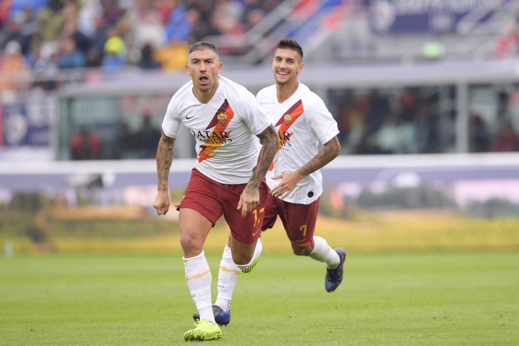 kolarov pellegrini Bologna vs Roma - Serie A TIM 2019/2020