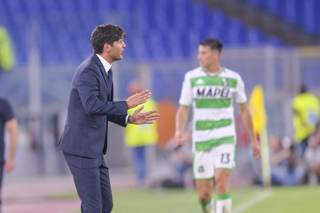 fonseca Roma vs Sassuolo - Serie A TIM 2019/2020