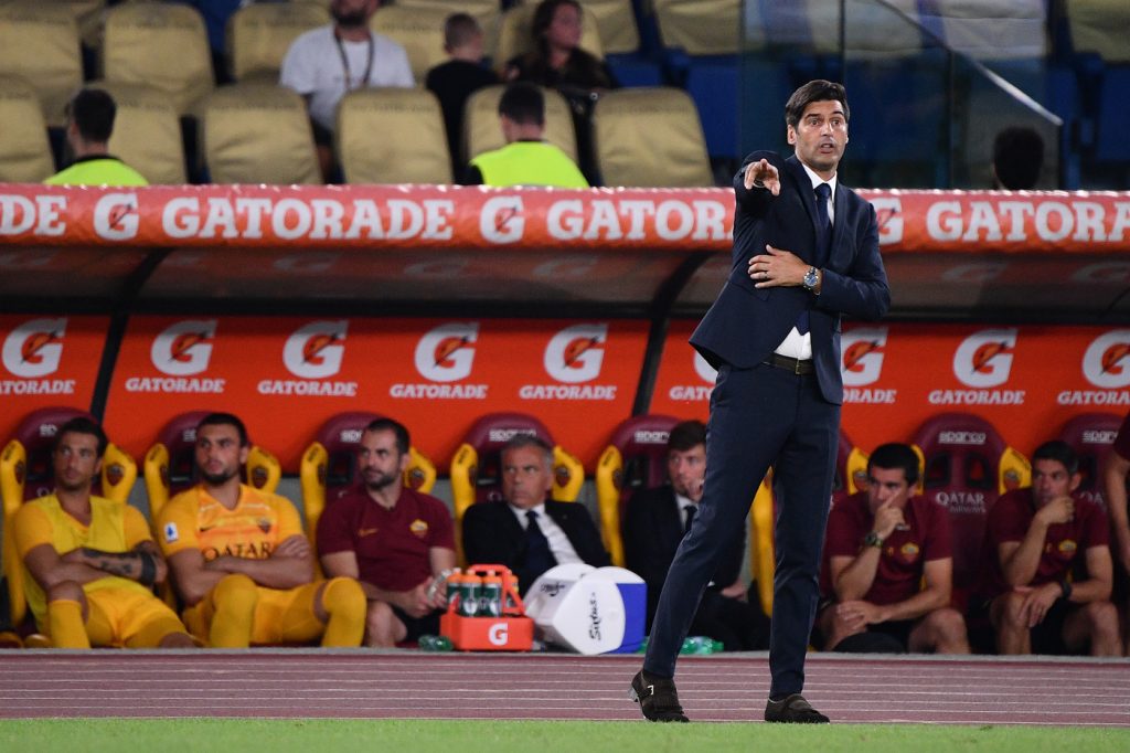 fonseca Roma vs Sassuolo - Serie A TIM 2019/2020