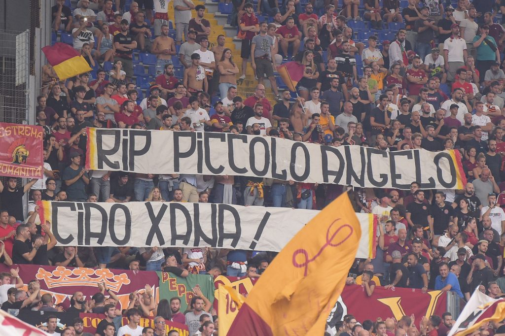 lazio-roma-lp_10213939 tifosi roma curva sud striscione luis enrique xana