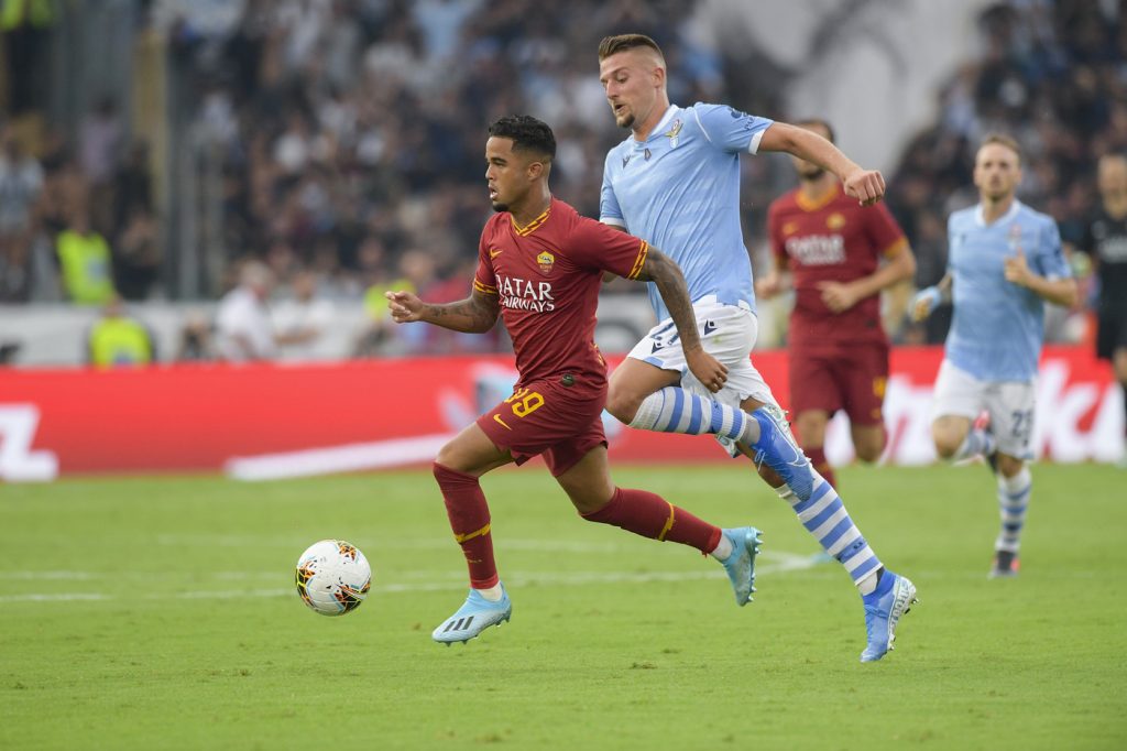 kluivert Lazio vs Roma - Serie A 2019/2020
