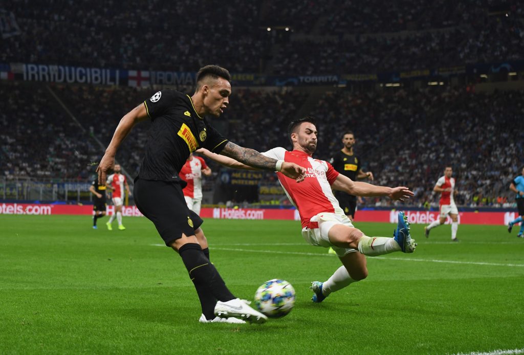 FC Internazionale v Slavia Praha: Group F - UEFA Champions League