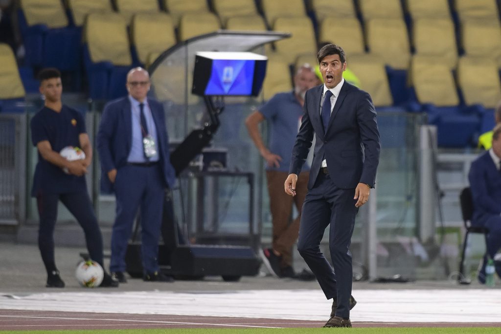 fonseca Roma vs Sassuolo - Serie A TIM 2019/2020