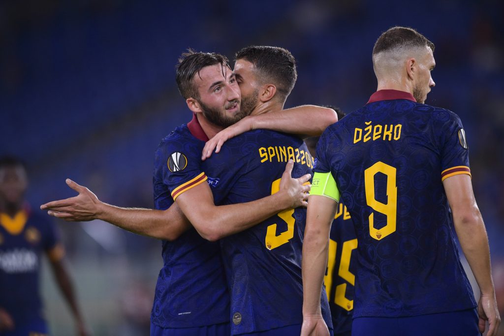 cristante dzeko spinazzola Roma vs Basaksehir - UEFA Europa League