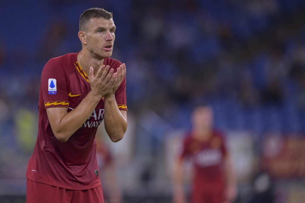 Dzeko AS Roma vs Atalanta - Serie A TIM 2019/2020