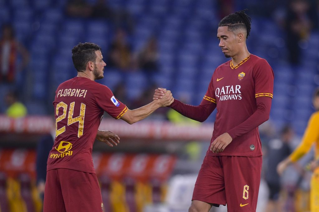 Florenzi Smalling AS Roma vs Atalanta - Serie A TIM 2019/2020