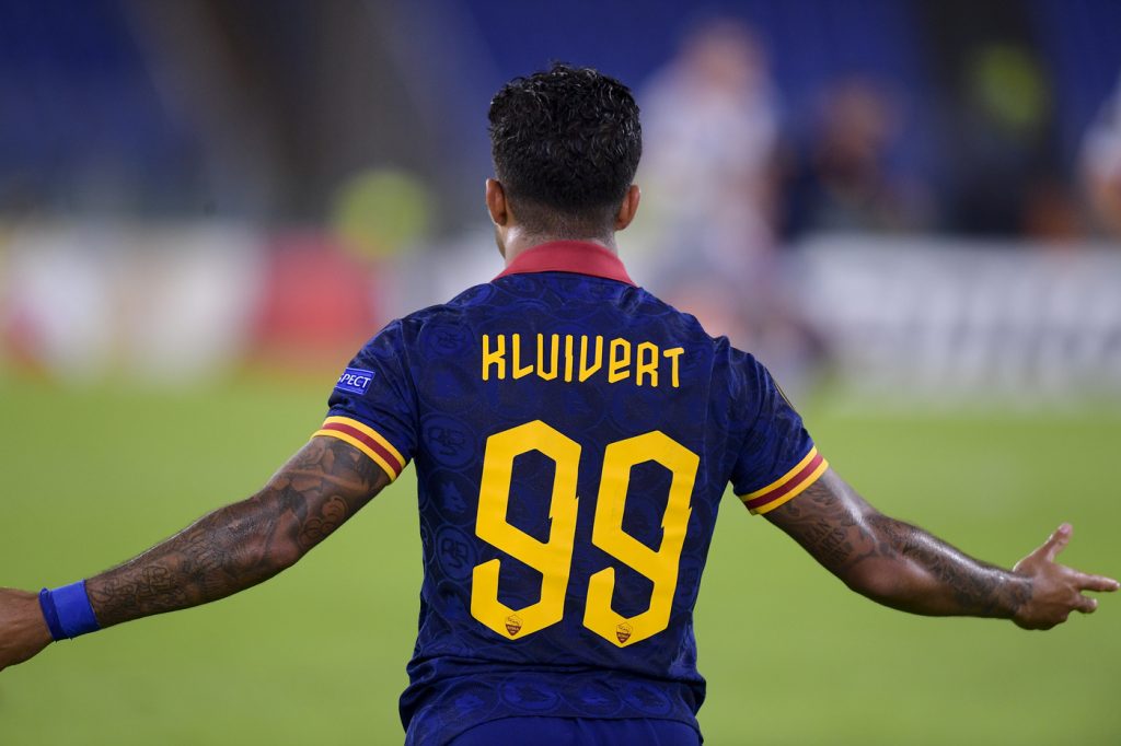 kluivert Roma vs Basaksehir - UEFA Europa League