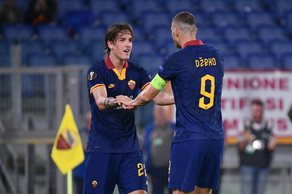 roma-basaksehir-21 dzeko zaniolo