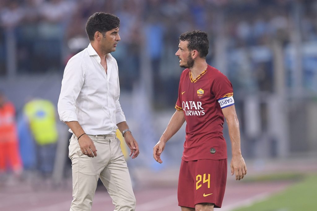 fonseca florenzi Lazio vs Roma - Serie A 2019/2020