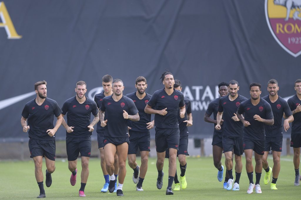 Europa League, allenamento AS Roma in vista degli austriaci del Wolfsberg