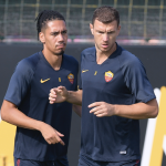 Dzeko Smalling trigoria-allenamento-12